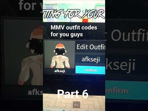 MMV outfit codes part 6