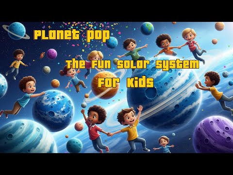 Planet Pop And The Dancing Dots | Learn the Planets Song For Kids