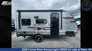 Spectacular 2026 Forest River Aurora Light Travel Trailer RV For Sale in Reno, NV | RVUSA.com