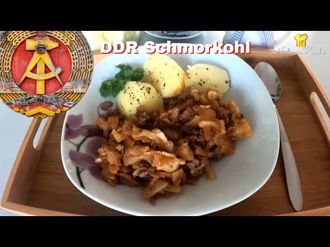 East German braised cabbage with minced meat, just like Grandma used to make 😍🧡🧅🌺