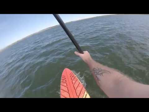 SUP paddle board at Lake Pueblo Colorado