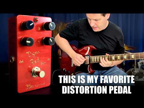 One Control Dyna Red Distortion “In Your Hand Series” Handwired Distortion Pedal image 3