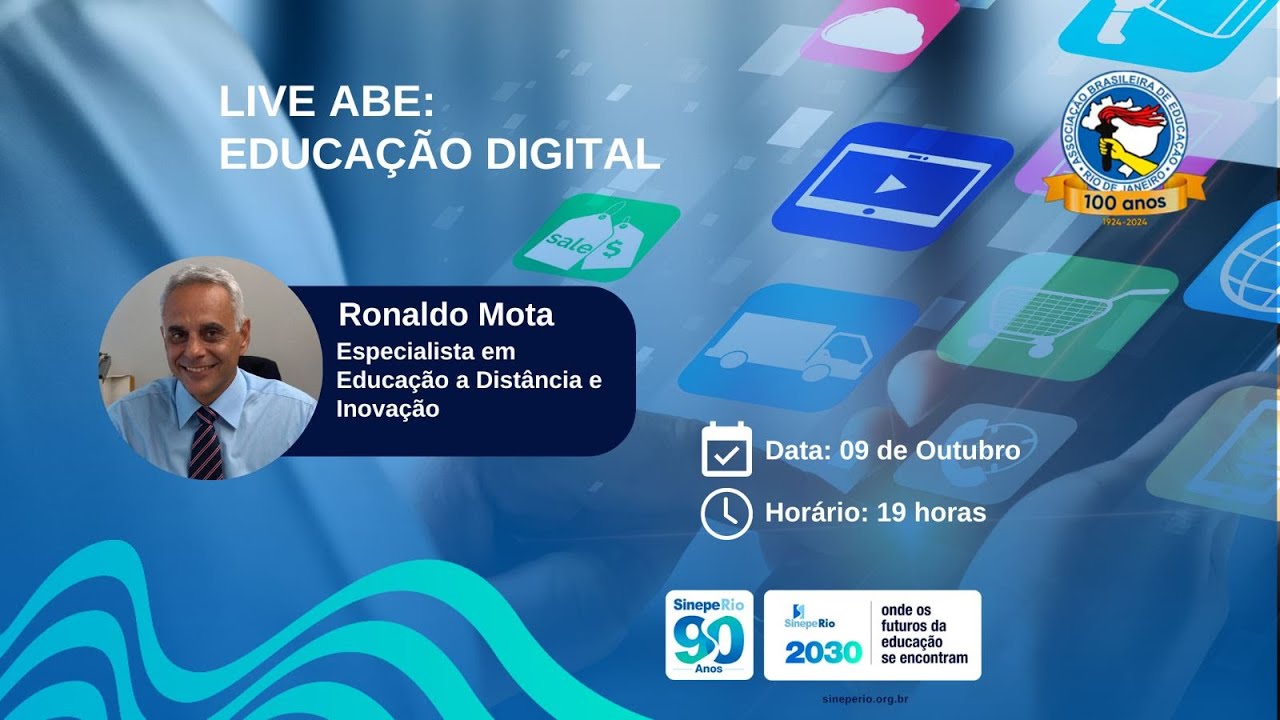 Educação Digital é tema de live