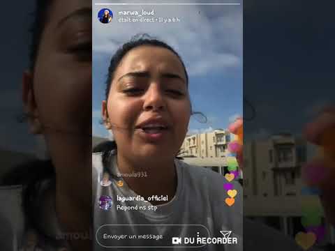 Marwa LOUD en live d'un hôtel à Casablanca