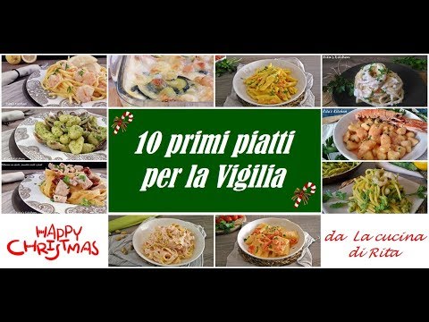 10  PRIMI PIATTI PER LA VIGILIA