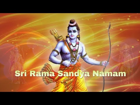 Rama Namam | Sandhya Namam with English lyrics