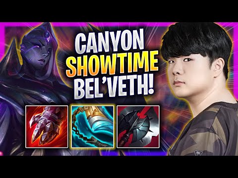 CANYON SHOWTIME WITH BEL'VETH! - GEN Canyon Plays Bel'veth JUNGLE vs Lillia! | Bootcamp 2024