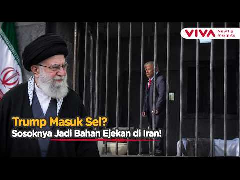 Iran Pajang Trump di Balik Jeruji, Cara Satir untuk Permalukan Trump