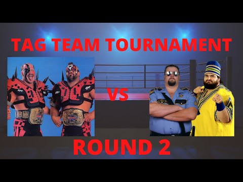 70/80s/90s Classic Wrestling - 32 Tag Team Tournament - Legion of Doom vs. The Twin Towers