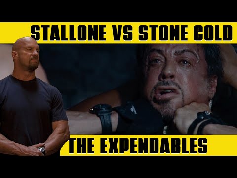 SYLVESTER STALLONE Storming the base | THE EXPENDABLES (2010)