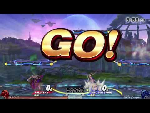 Smash WiiU - TBZxmas2015 - Singles - WQF - SUGOI Z (Palutena) vs SUGOI Draquaza (Zero Suit Samus)