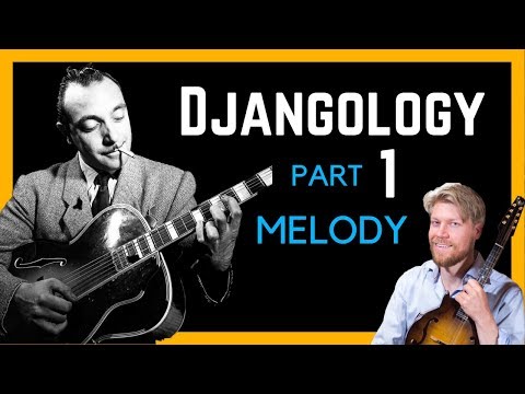 Jazz Mandolin Lesson - Djangology by Reinhardt/Grappelli - Melody (2017)