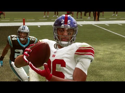 Madden Franchise Giants vs Panthers Madden 19 Career Mode Ep 5 Saquon Barkley (Madden 19 Franchise)
