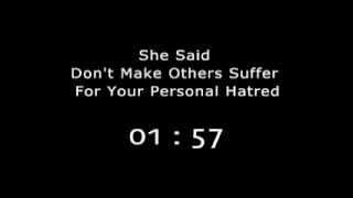 She Said Don't Make Others Suffer For Your Personal Hatred