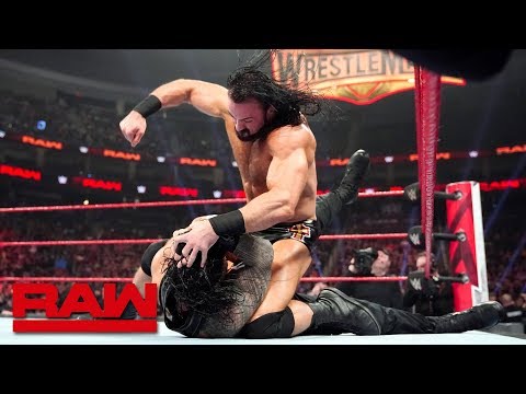 Drew McIntyre brutalizes Roman Reigns: Raw, March 11, 2019