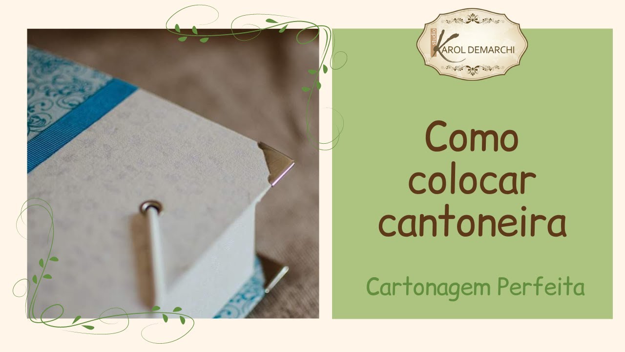#dicadoStudio_04 - Como colocar cantoneira