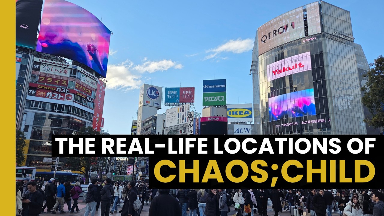 The real-life locations of Chaos;Child