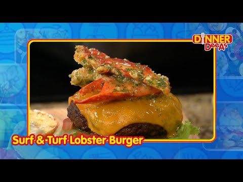 The ULTIMATE Surf & Turf Lobster Burger Recipe | Dinner DeeAs