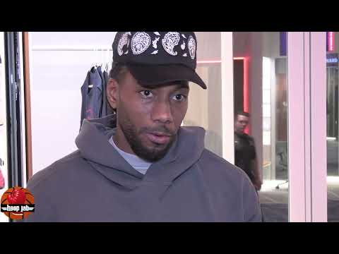 Kawhi Leonard On His Goal To Shoot At Least 12 3's A Game. HoopJab NBA