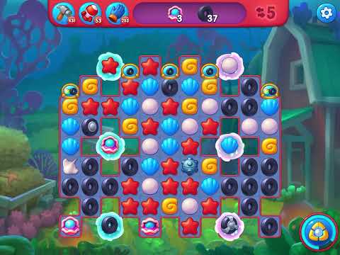 Fishdom Hard level 6957 no boosters フィッシュダム ハード [Friend's]