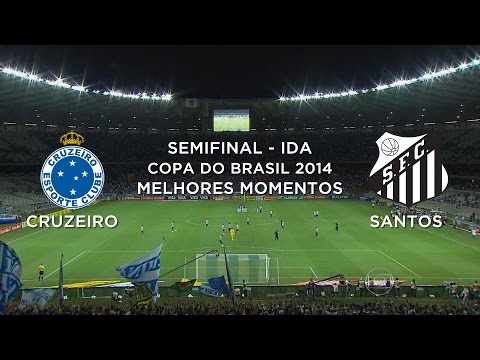 Melhores Momentos - Cruzeiro 1 x 0 Santos - Copa do Brasil - 29/10/2014