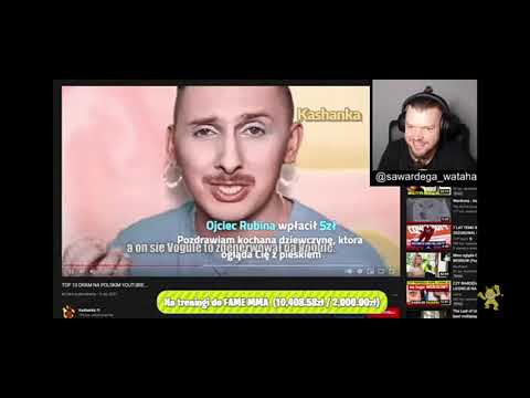 Wardęga ogląda kaszanka top 10 dram polskiego youtuba