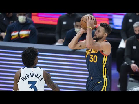 Stephen Curry Full Highlights vs Minnesota Timberwolves (01.25.2021) - 36 Points, 15 in the 4th