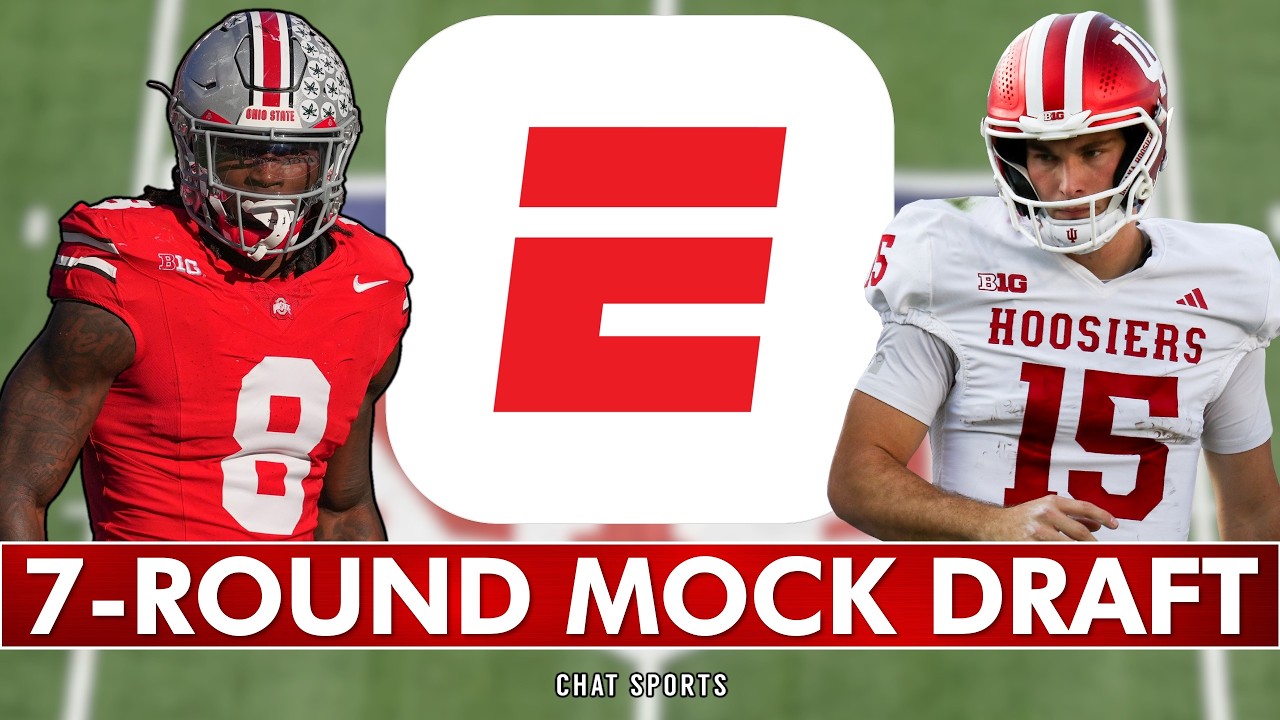 NEW Matt Miller ESPN 7-Round 2026 NFL Mock Draft