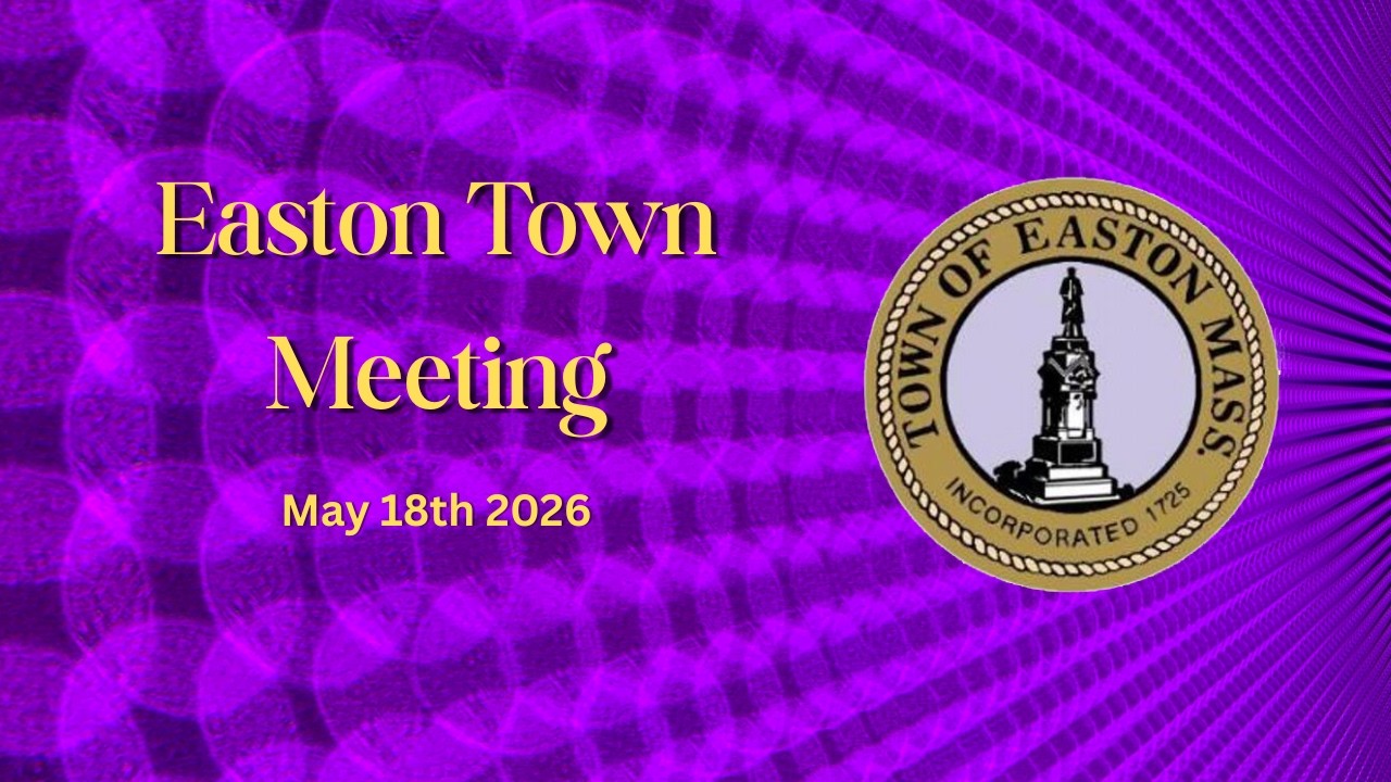 Easton 2026 Town Meeting website
