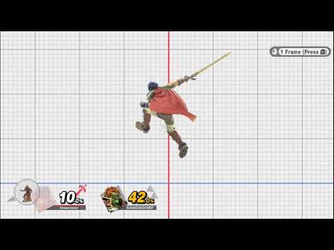 Ike's hitboxes in Smash Ultimate