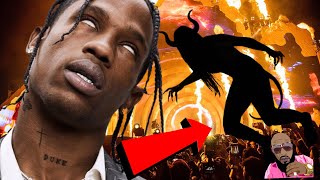 Travis Scott Astro World Concert 2021 DËMON Spotted Jumping Into Crowd! (Slowed Down Footage)