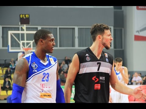 MZT Skopje - Partizan 69 : 70 (27.10.2013 highlights)