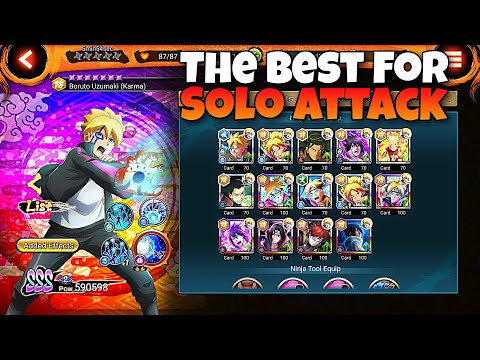 NxB NV: Boruto Uzumaki (Karma) EX Ultimate Showcase | Solo Attack Mission Gameplay