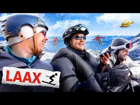Three idiots qualify for the Olympics. Things GET CRAZY in Laax.