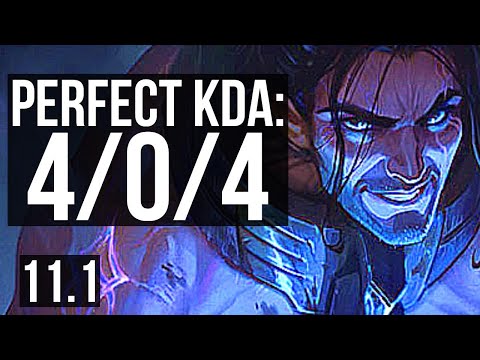 SYLAS vs KASSADIN (MID) | 4/0/4, 500+ games | NA Master | v11.1
