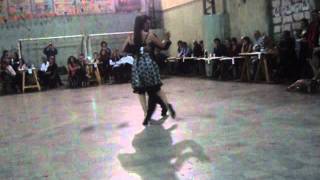 VIRGINIA GOMEZ Y CHRISTIAN MARQUEZ EN LA MILONGA DEL MORAN