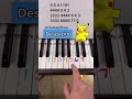 Despacito Piano Easy Tutorial With Numbers #shorts #piano