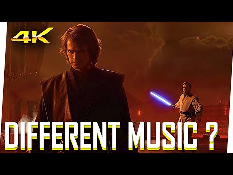 How MUSIC can CHANGE a SCENE | Star Wars III Anakin VS Obi-Wan
