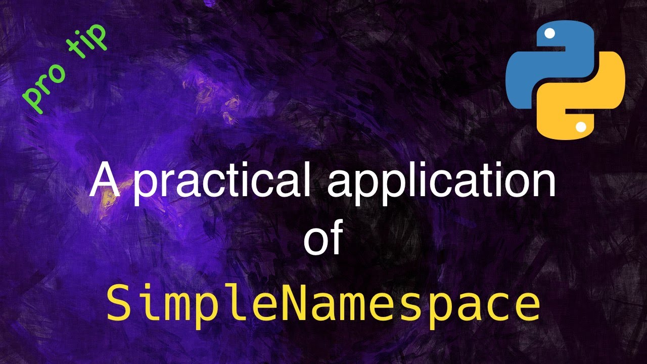 Python's SimpleNamespace and JSON