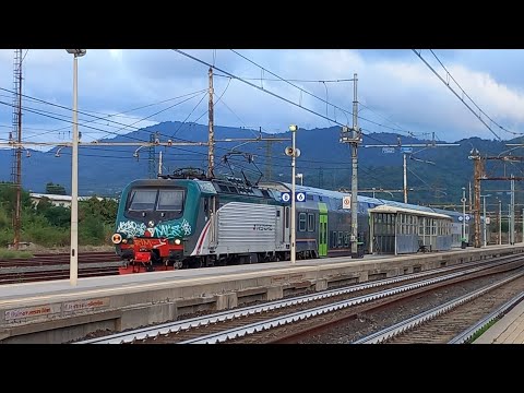 Treni di tutti i tipi alla stazione di Arquata Scrivia