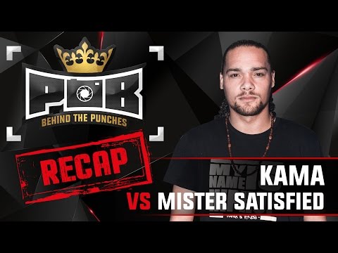 Kama Recap vs Mister Satisfied - Behind The Punches POB LIVE 1 Mei