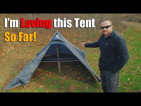 This Tent Has Impressed Me! OneTigris Tetra Tipi Tent Smaller Version - First Look and Preview