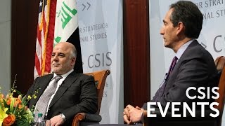 Statesmen's Forum: Iraqi Prime Minister Haider Al-Abadi