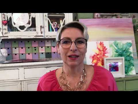 Vorstellung Kurs Alkohol Tinten Technik Vorschauvideo zum Kurs