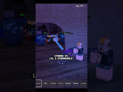 New CYBORG is OP in STRONGHOLD on 99 nights in the forest