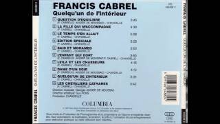 Françis Cabrel - Dame d&#39;un soir (1983)