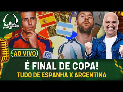 AO VIVO: ESPANHA X ARGENTINA – TUDO DA FINAL DA COPA DO MUNDO!