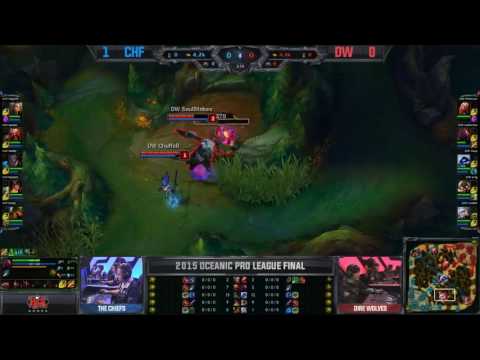 ♠ SEASON 5 ♠ || Dire Wolves vs Chiefs Game 2 Grand Finals Oceanic Pro Spring 2015 DW vs CHF G2