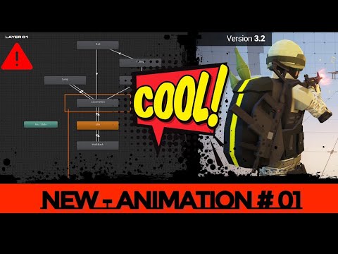Unity 3D New Animation | Low Poly Third Person Shooter + Cover System | Devlog #3