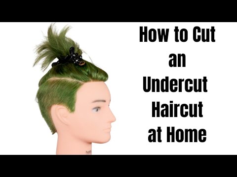 How to Cut an Undercut at Home - TheSalonGuy
